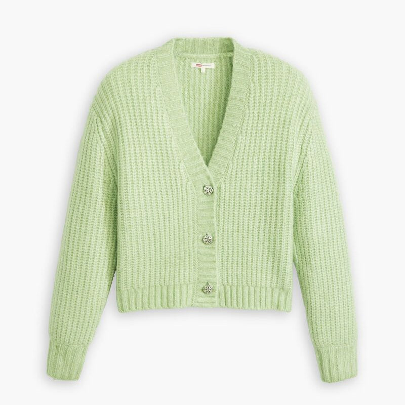 levi's® gala fairisle開襟毛衣| 女裝 A88990002XXS- Cameo Green – Levi's 香港