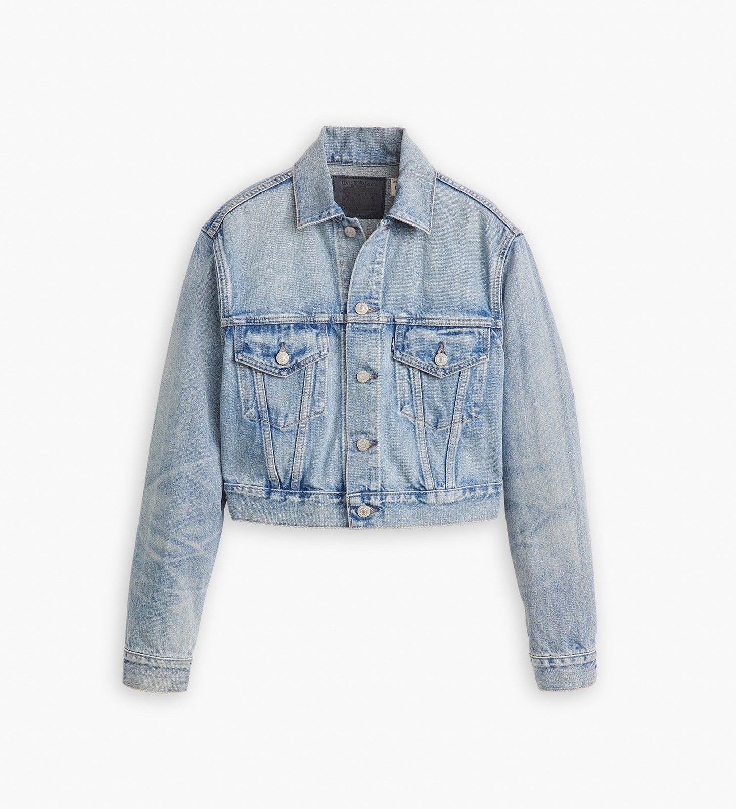 levi’s® 日本製短版type iii牛仔外套| 女裝 A91390000XS- Mij Silver Moon – Levi's 香港