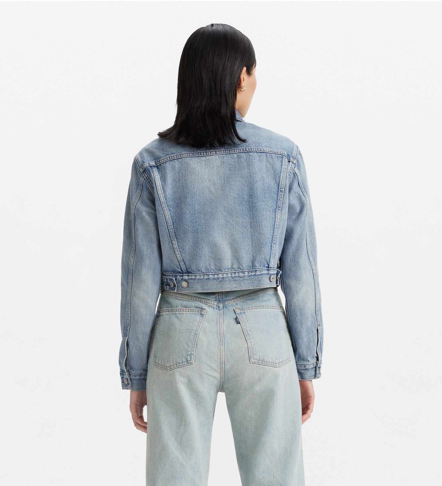 levi’s® 日本製短版type iii牛仔外套| 女裝 A91390000XS- Mij Silver Moon – Levi's 香港