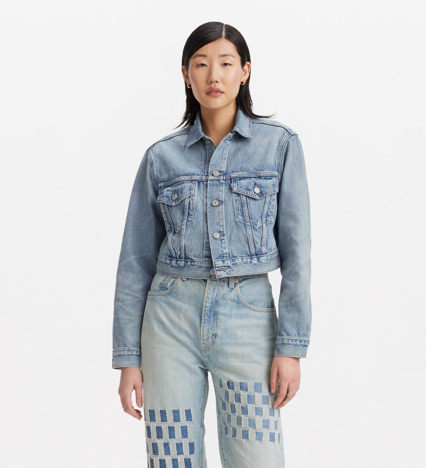 levi’s® 日本製短版type iii牛仔外套| 女裝 A91390000XS- Mij Silver Moon – Levi's 香港
