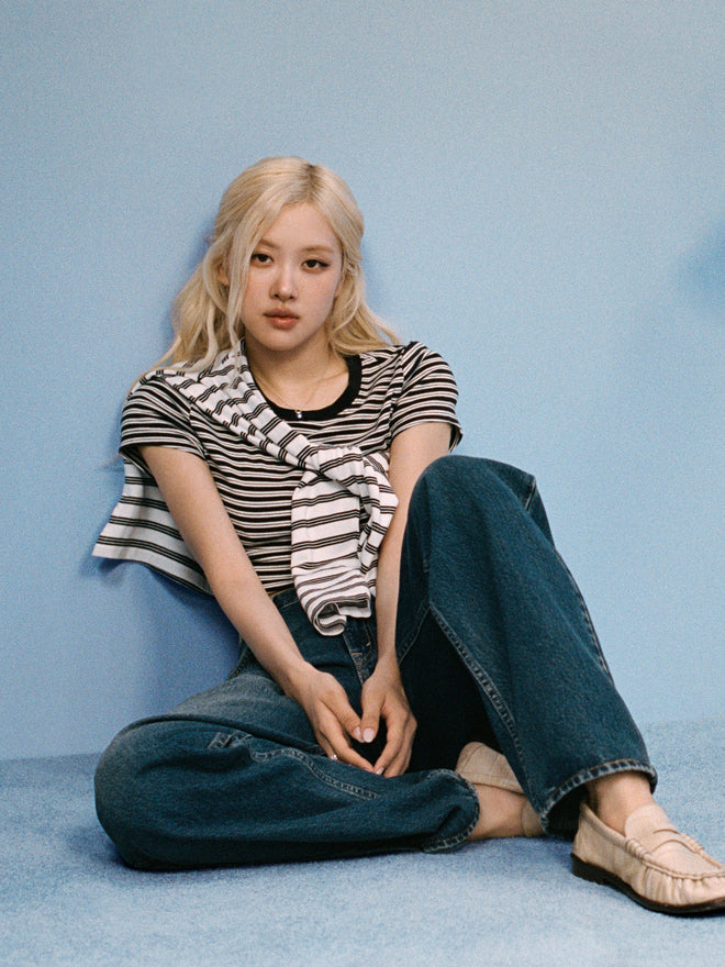 rosé朴彩英同款 levi's® essential baby t 恤 | 女裝 0085R0020XS- Black  – Levi's 香港