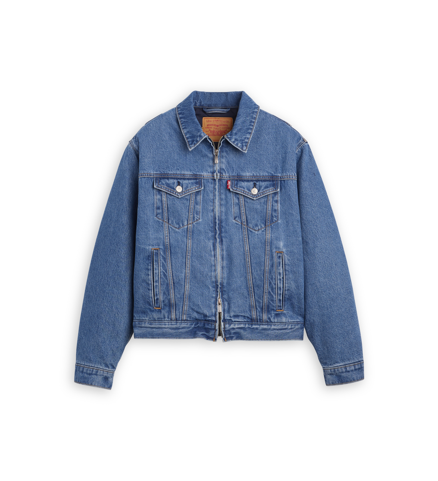 levi’s® x sky high farm goods trucker 外套 005RH0000S- Blue – Levi's 香港