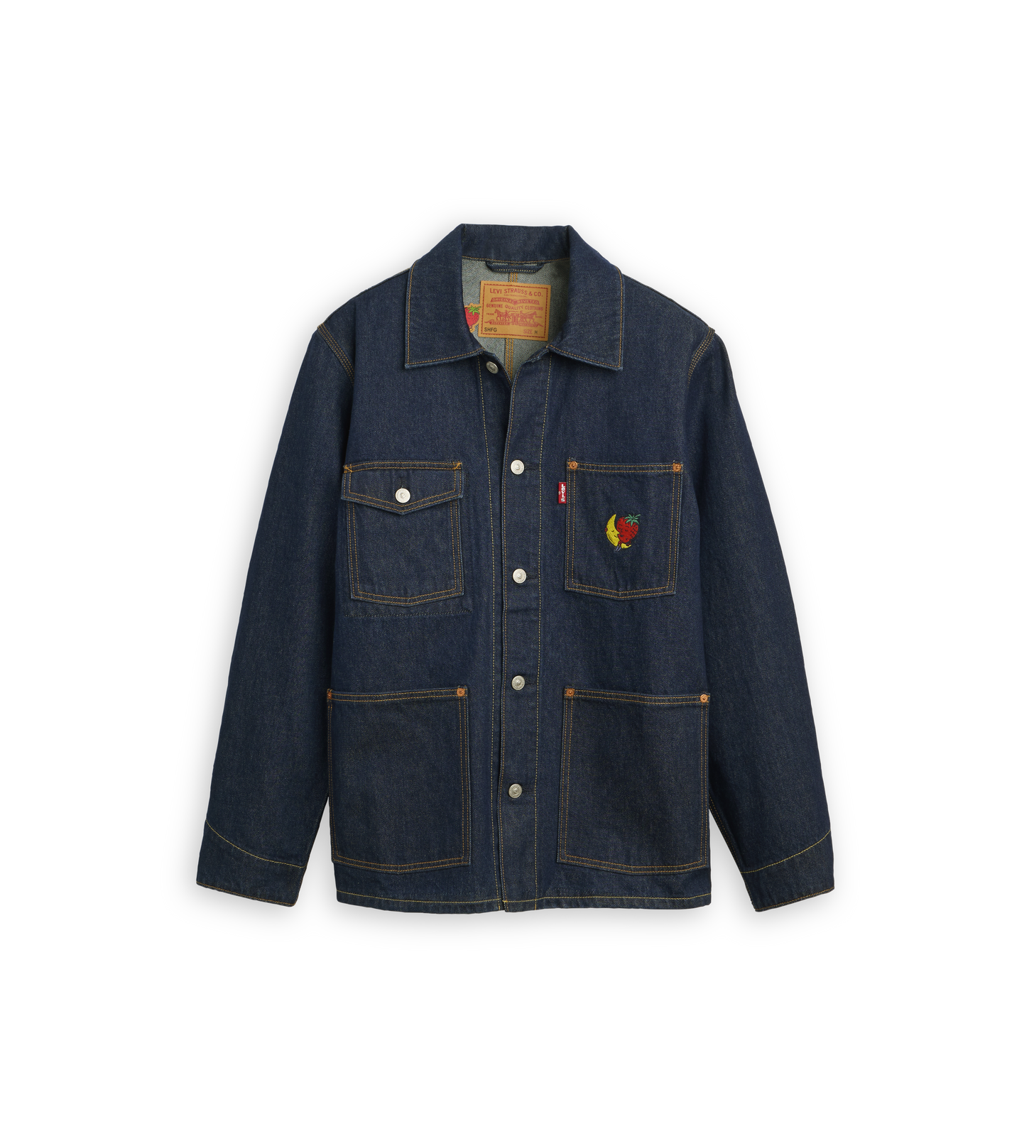 levi’s® x sky high farm goods chore coat 005RI0000M- Blue – Levi's Hong Kong