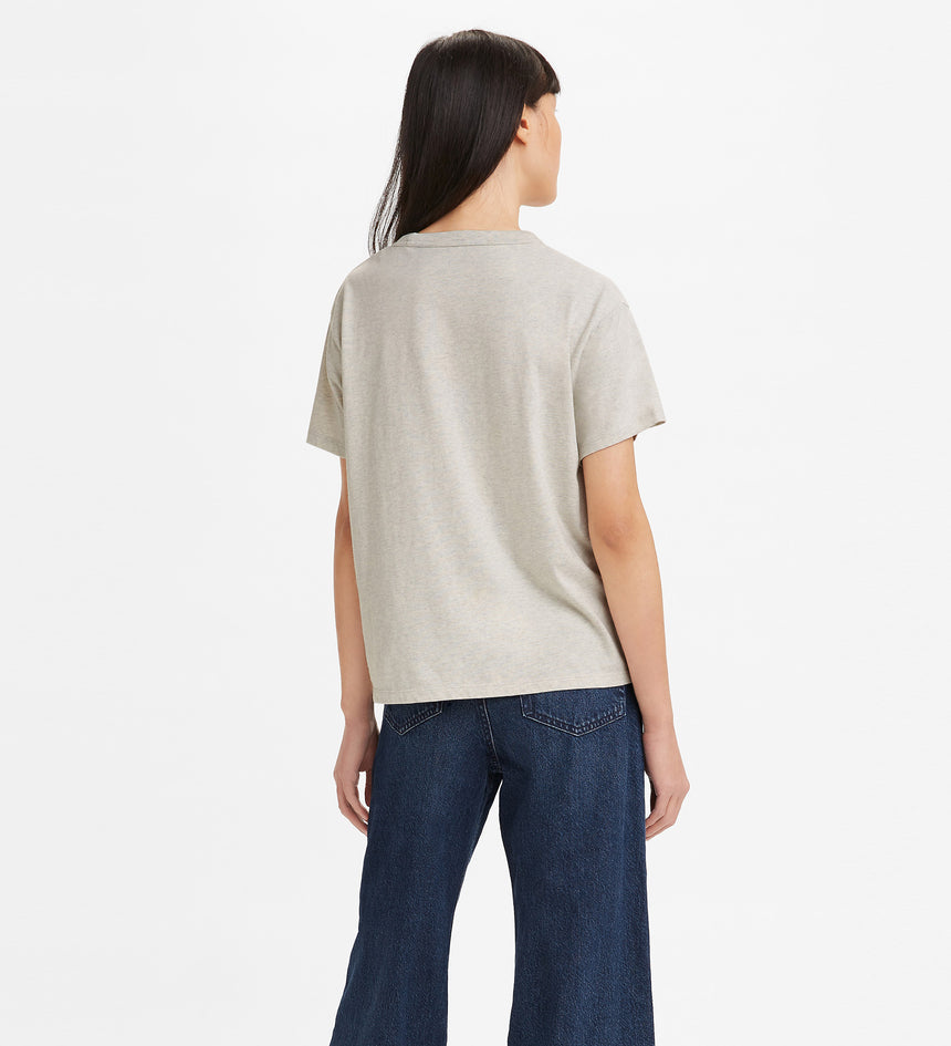 levi's® women's wellthread® varsity t-shirt 275430001XS- Silver Leaf Heather – Levi's Hong Kong
