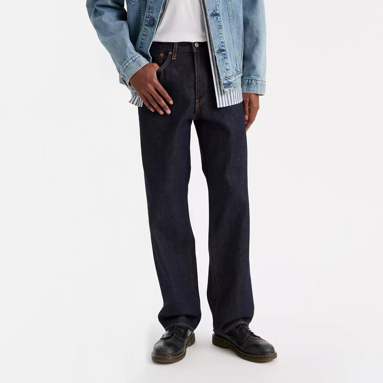 levi's®  568™ 寬鬆直筒牛仔褲| 男裝 - dark indigo | levi's hk 2903700782832 Dark Indigo – Levi's 香港