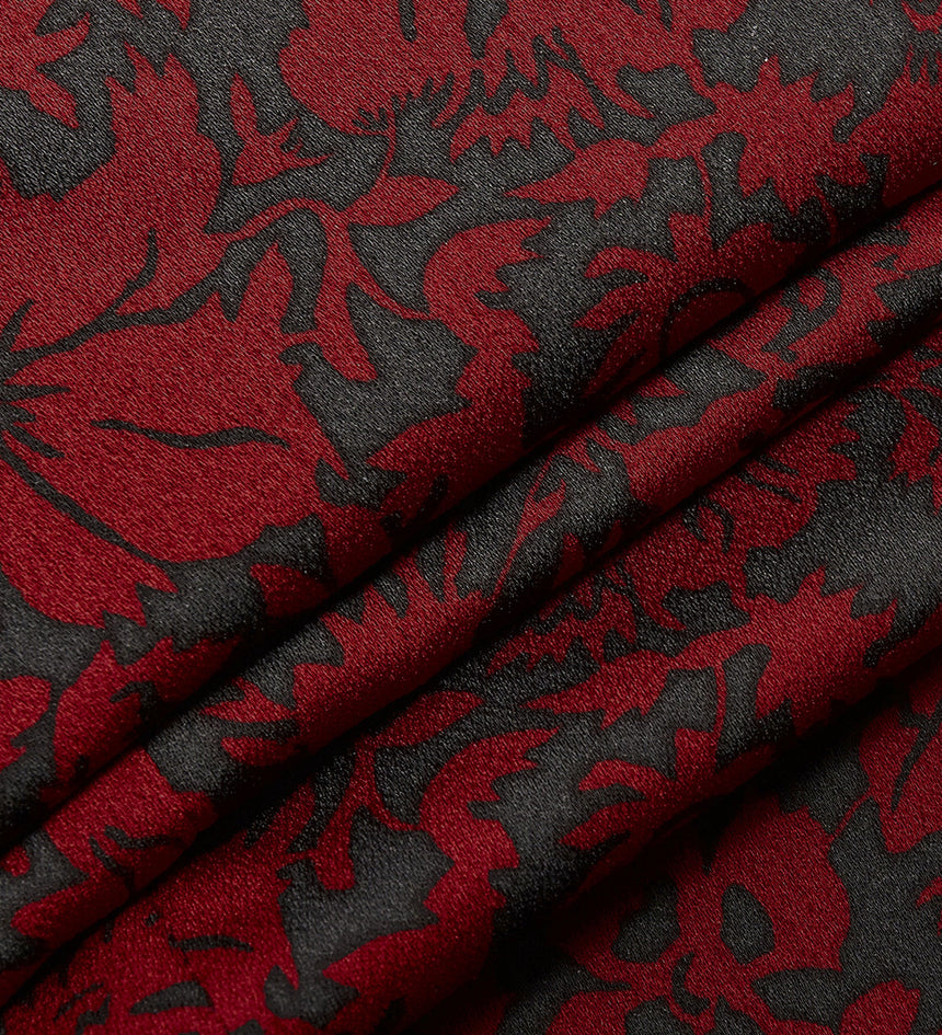 荷葉袖口印花圖案飄逸連衣裙 | 女裝 292780001XS- Night Garden Caviar – Levi's 香港