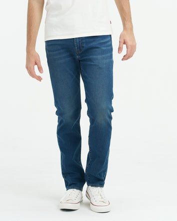 levi's® performance warm 502™ mid-rise comfort taper jeans 2950718232832 Dark Indigo  – Levi's Hong Kong