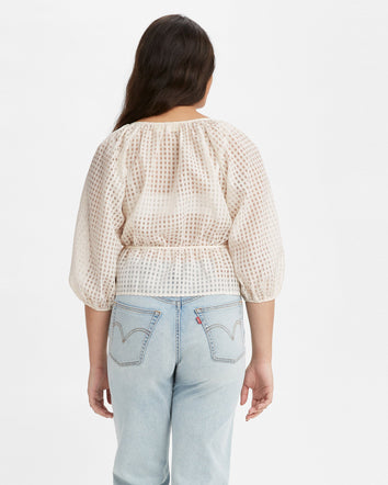 levi's® women's delilah wrap top 295420002L- Sugar Swizzle  – Levi's Hong Kong