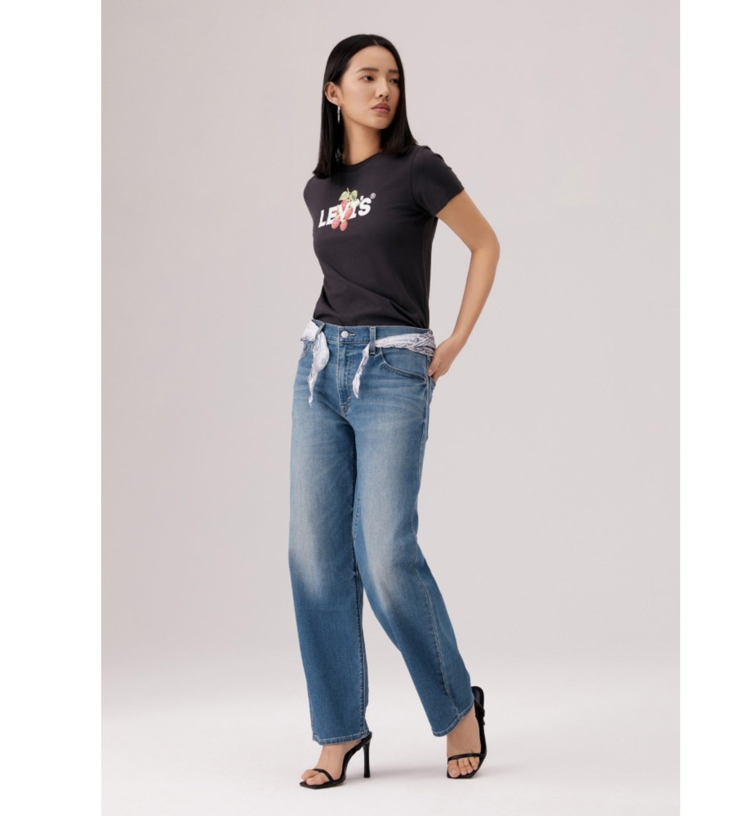  levi's® baggy dad 寬鬆 dad 牛仔褲 | 女裝 A349401072430 Indigo – Levi's 香港