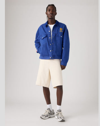 levi’s® france football 478™ baggy 寬鬆短褲   006GV000232- Light Indigo  – Levi's 香港