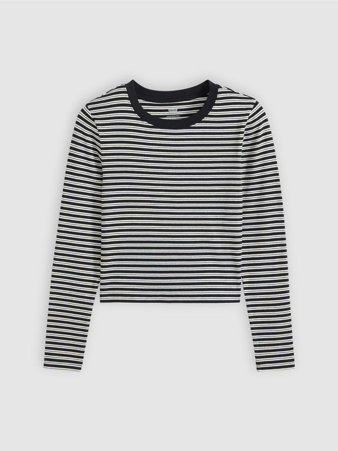 rosé's style levi's® women's essential baby long-sleeve tee 008SS0008XS- Multicolor  – Levi's Hong Kong