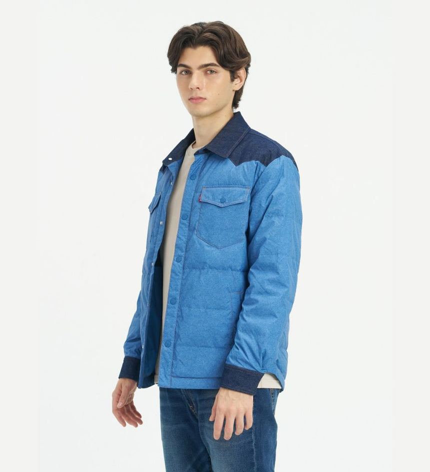levi's® men's denim tech cotton jacket 004Z50000XS- Blue – Levi's Hong Kong