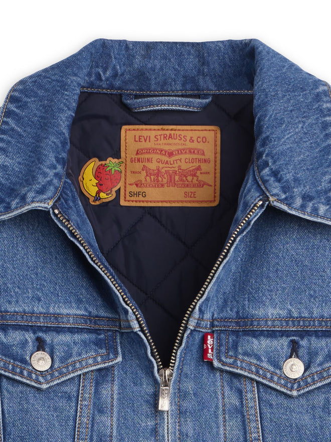 levi’s® x sky high farm goods trucker 外套 005RH0000S- Blue  – Levi's 香港