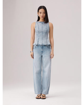  levi's® baggy dad 寬鬆 dad 牛仔褲 | 女裝 A349401092330 Light Wash  – Levi's 香港