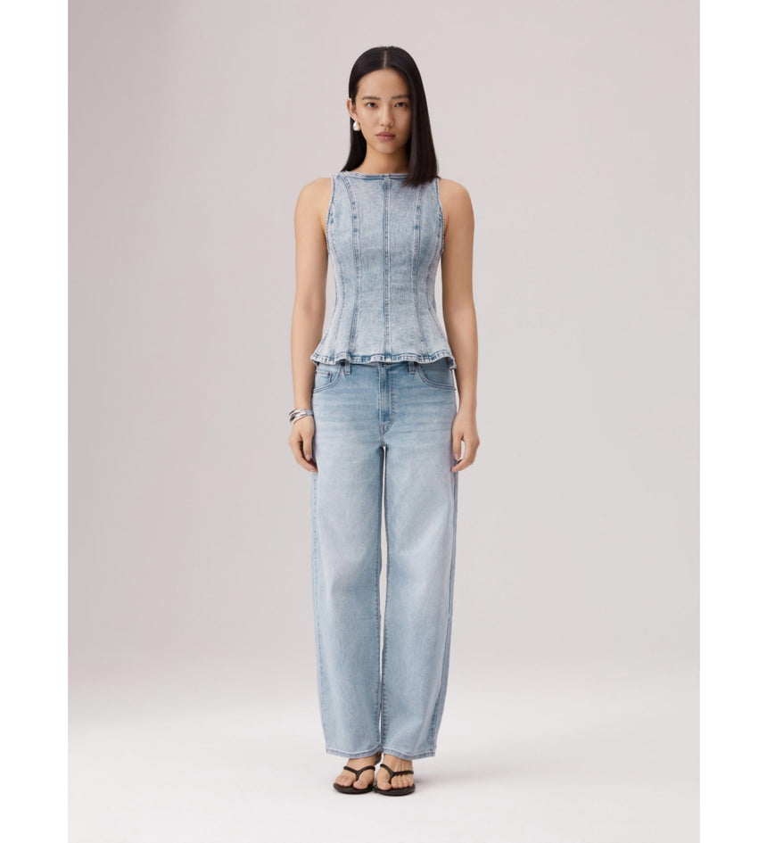  levi's® baggy dad 寬鬆 dad 牛仔褲 | 女裝 A349401092430 Light Wash – Levi's 香港