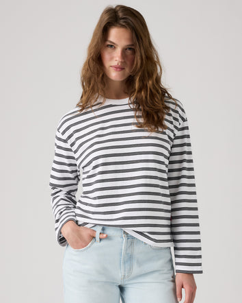 levi's® women's vintage long-sleeve tee 0085S0013XXS- White  – Levi's Hong Kong
