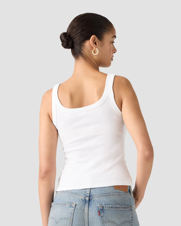 levi's® essential ribbed tank top 00ATX0000XS- Black  – Levi's Hong Kong