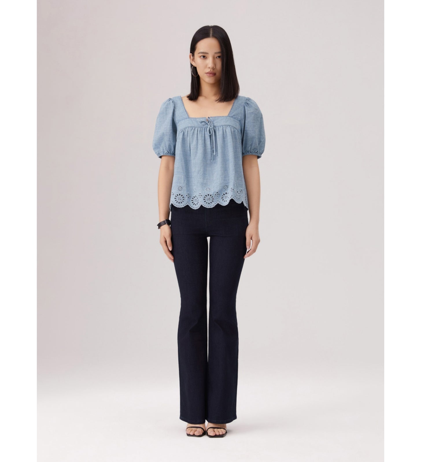 levi's® 726™ high rise flare jeans A341001892430 Dark Wash – Levi's Hong Kong
