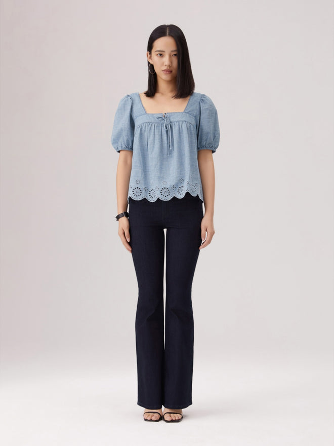 levi's® 726™ high rise flare jeans A341001892430 Dark Wash  – Levi's Hong Kong