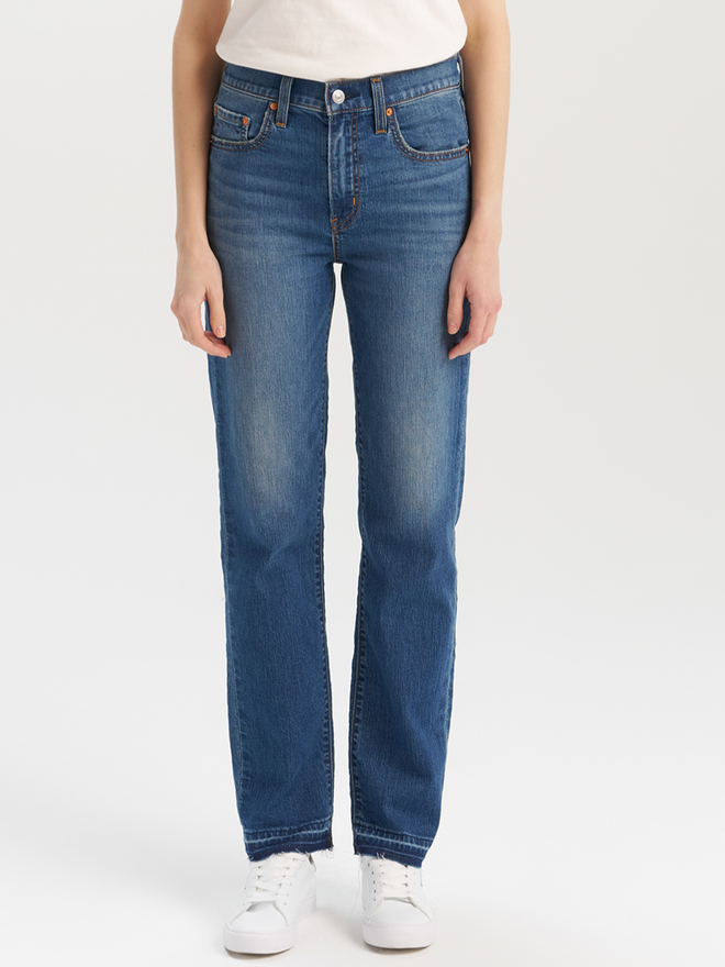 levi’s® 724™ 高腰直筒 performance cool 牛仔褲 | 女裝 1888303882428 Indigo  – Levi's 香港