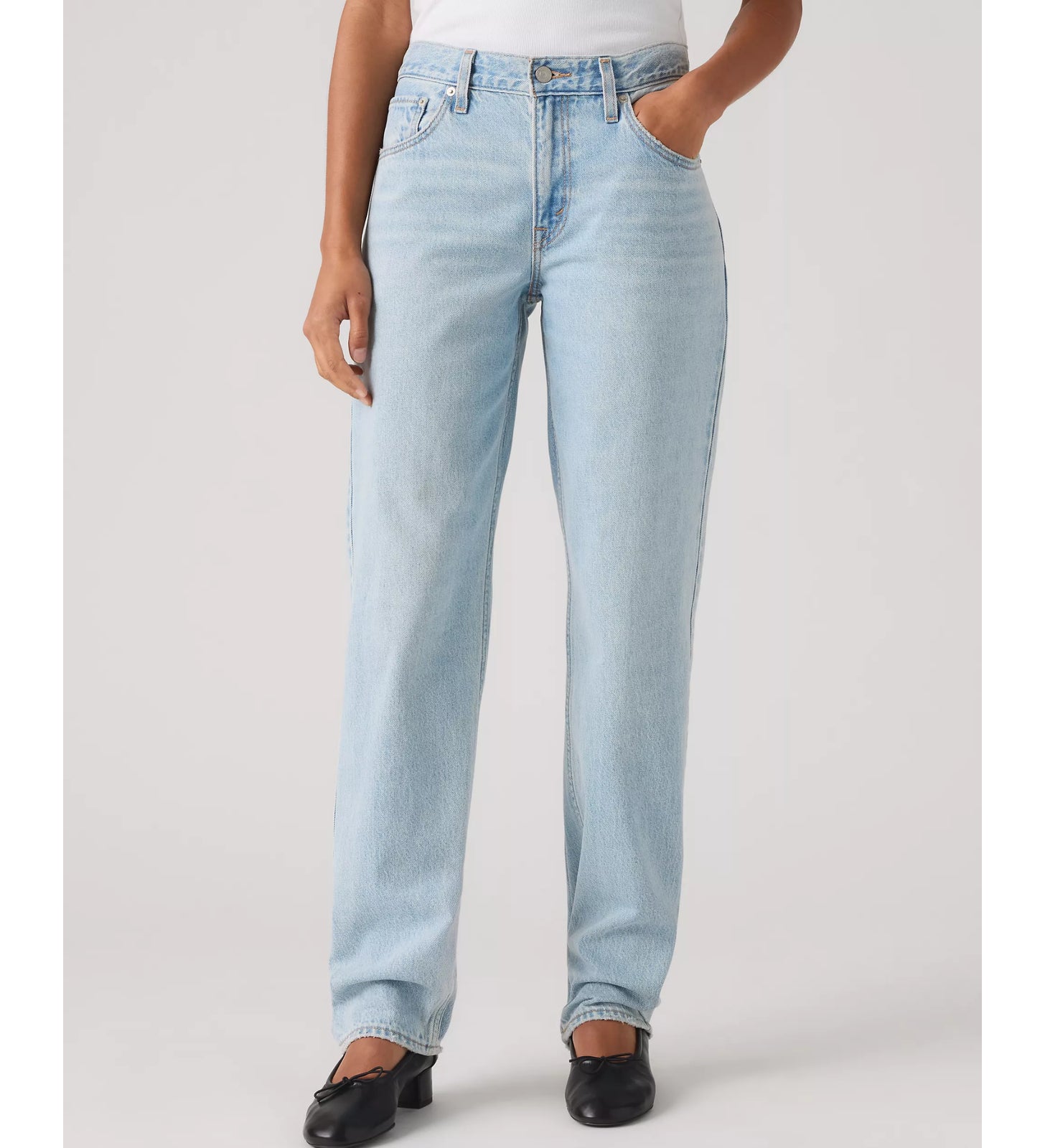 levi's® loose taper 寬鬆錐形牛仔褲 | 女裝   0083N00072429 Black – Levi's 香港