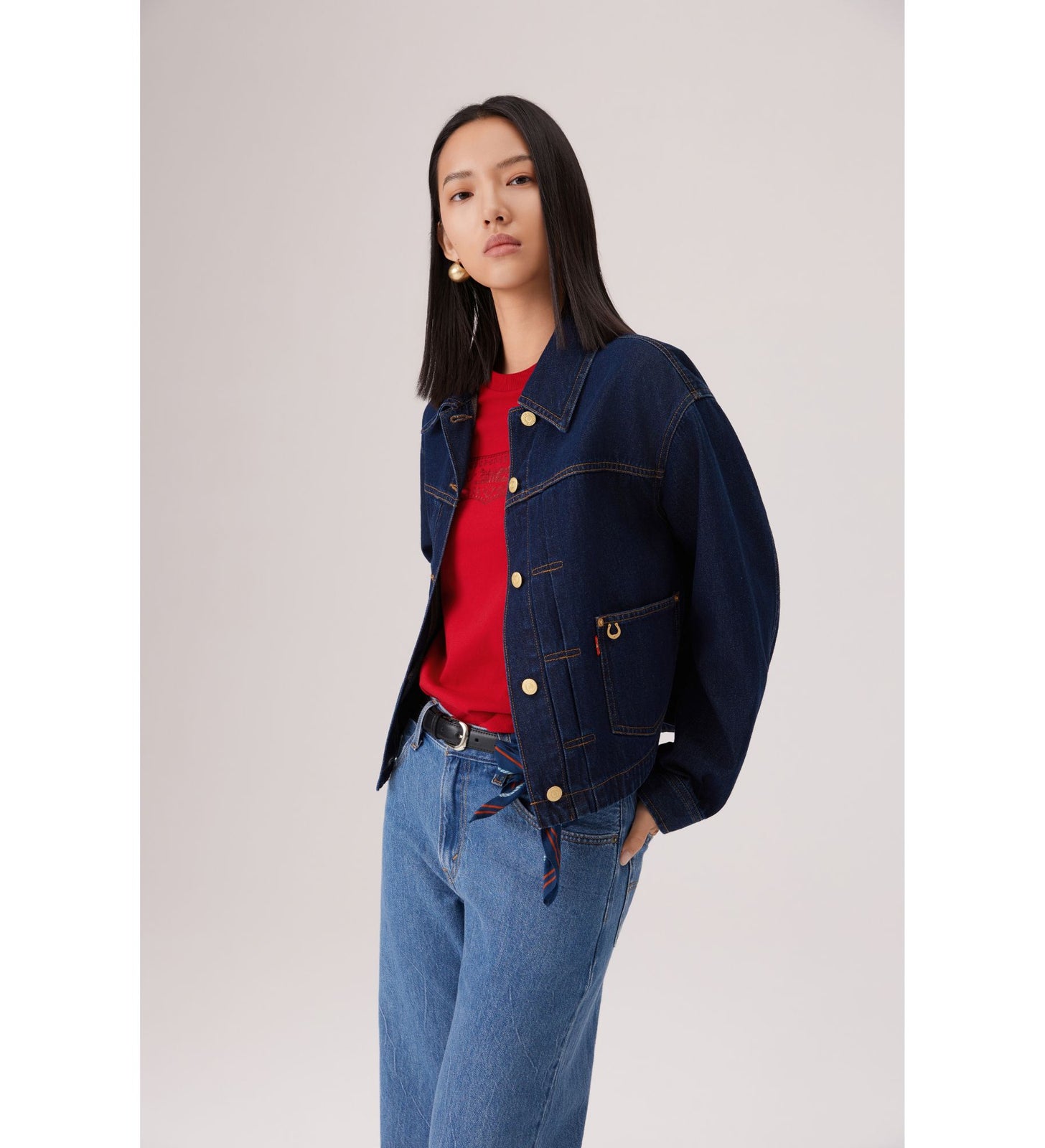 levi's® women's cny type i trucker jacket 006R60000L- Multicolor – Levi's Hong Kong