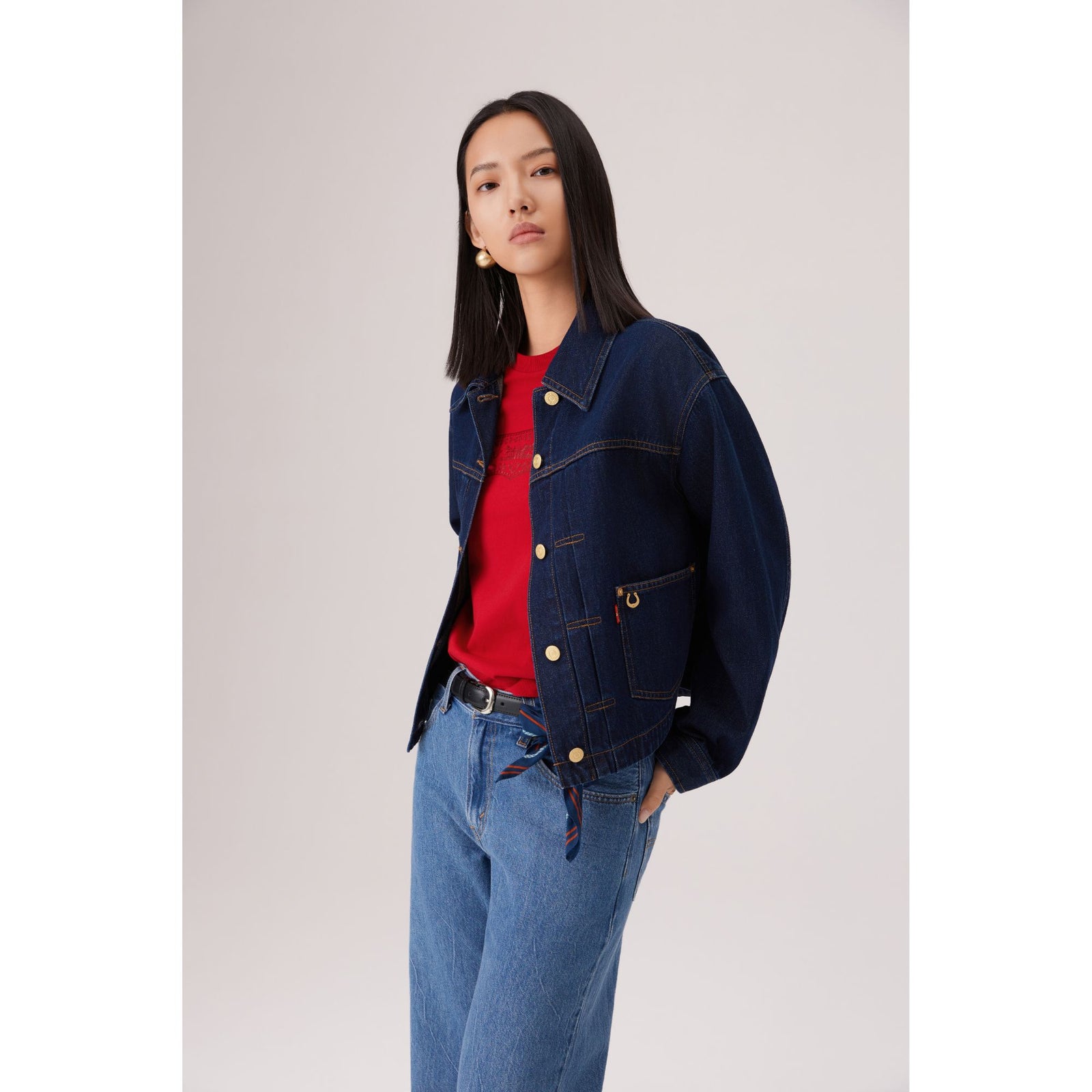 levi's® women's cny type i trucker jacket 006R60000L- Multicolor – Levi's Hong Kong
