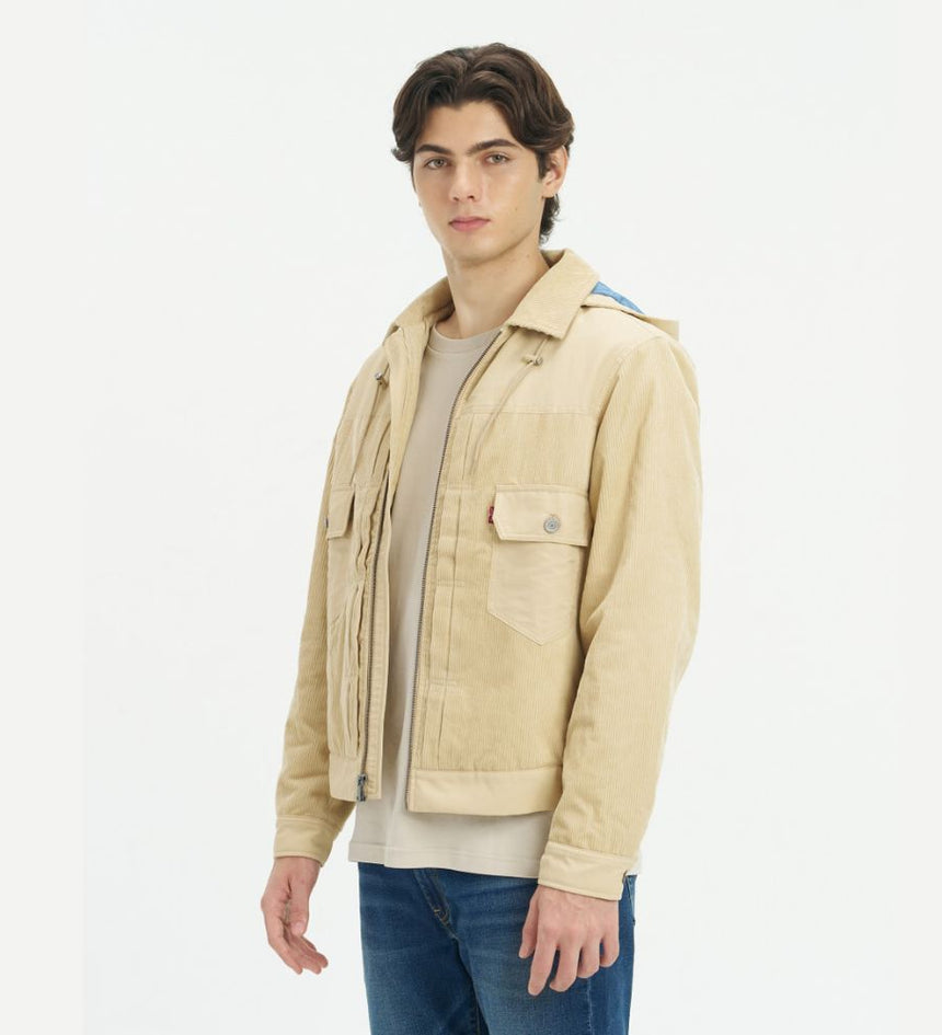 levi's® men's cotton jacket 004YS0000S- Beige – Levi's Hong Kong