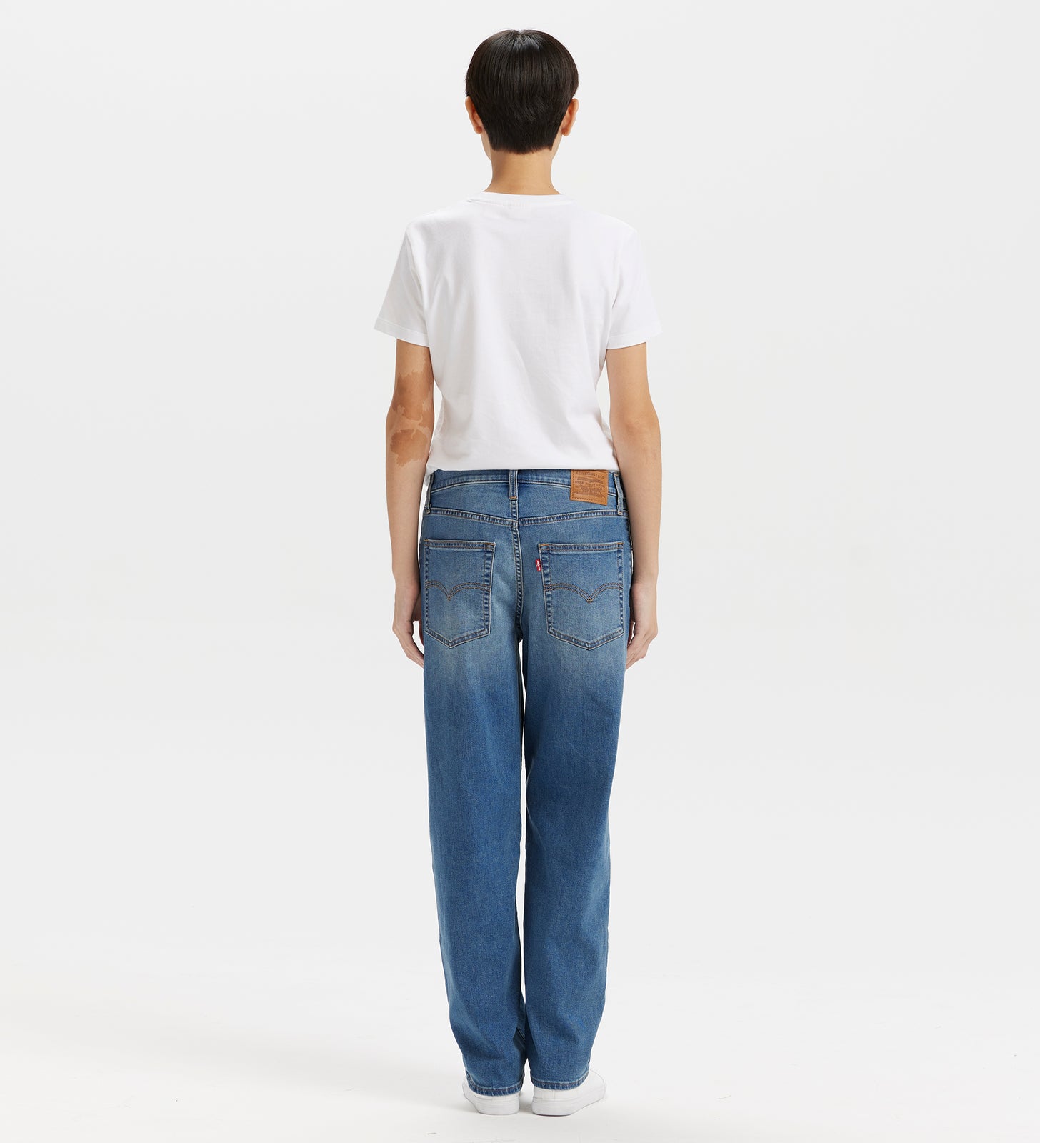 levi’s® baggy dad 中腰寬鬆直筒牛仔褲  | 女款 A349400732330 Indigo – Levi's 香港