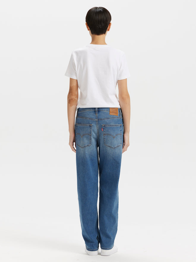 levi’s® women's baggy dad mid-rise straight jeans A349400732330 Indigo  – Levi's Hong Kong