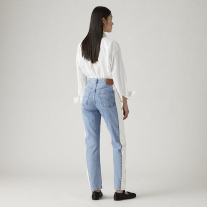 Levi's® For Paris 女士拼色501®經典直腳牛仔褲