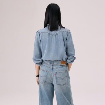 Levi's® Indigo Tencel Western Shirt