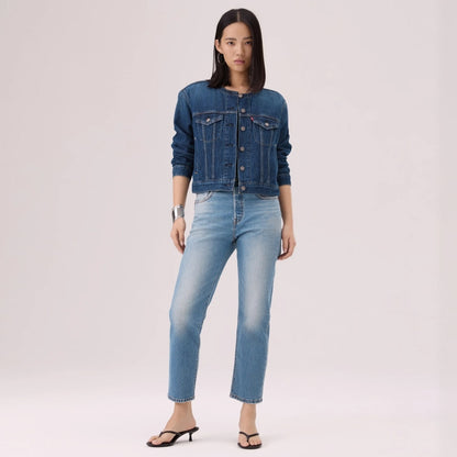 Levi's® Collarless Boxy Trucker Jacket