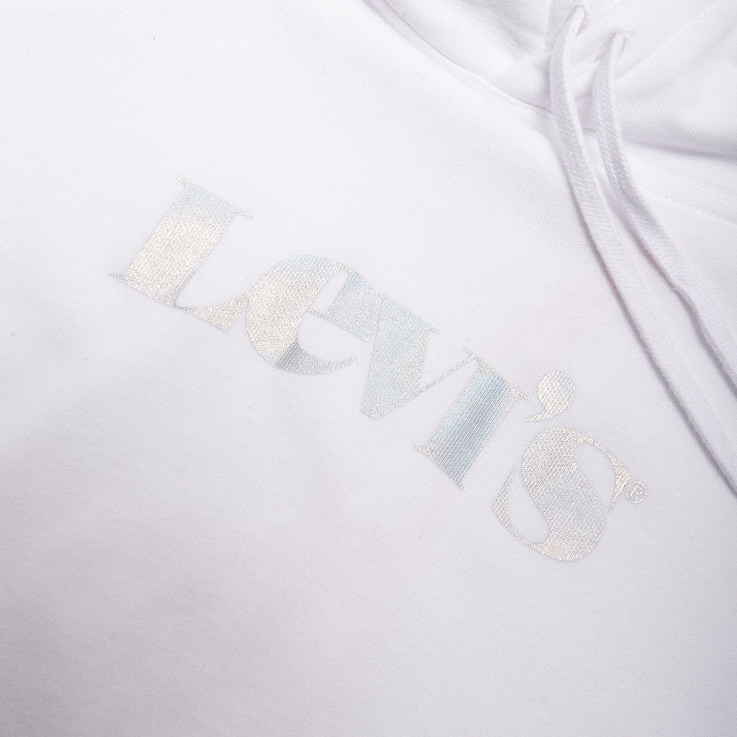 彩色Levi's® Logo 印字寬鬆連帽抽繩衛衣 | 女裝