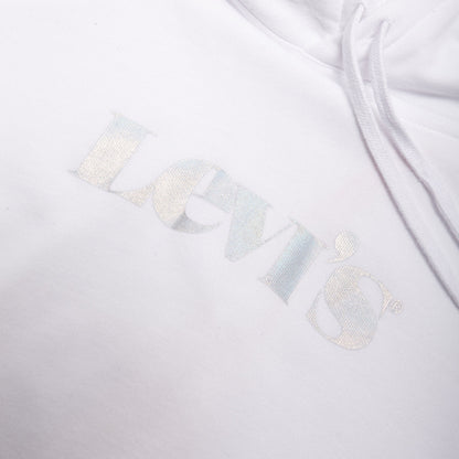 彩色Levi's® Logo 印字寬鬆連帽抽繩衛衣 | 女裝