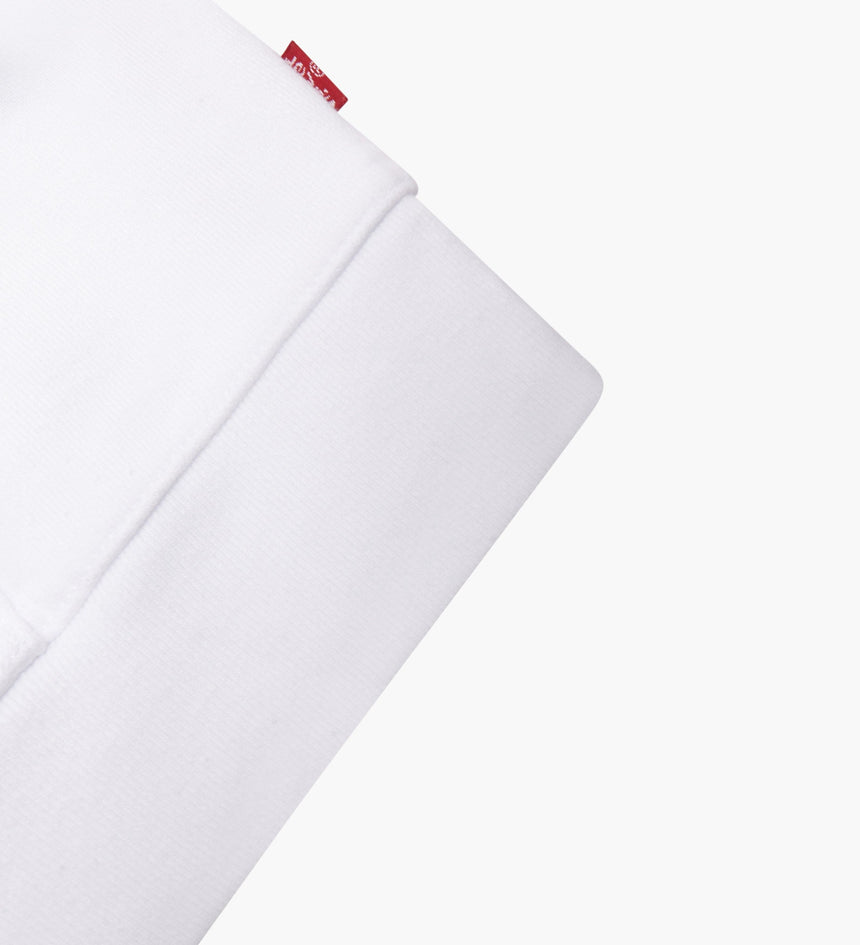 彩色levi's® logo 印字寬鬆連帽抽繩衛衣 | 女裝 344000011L- Hoodie Rider Iridescent Logo White + – Levi's 香港