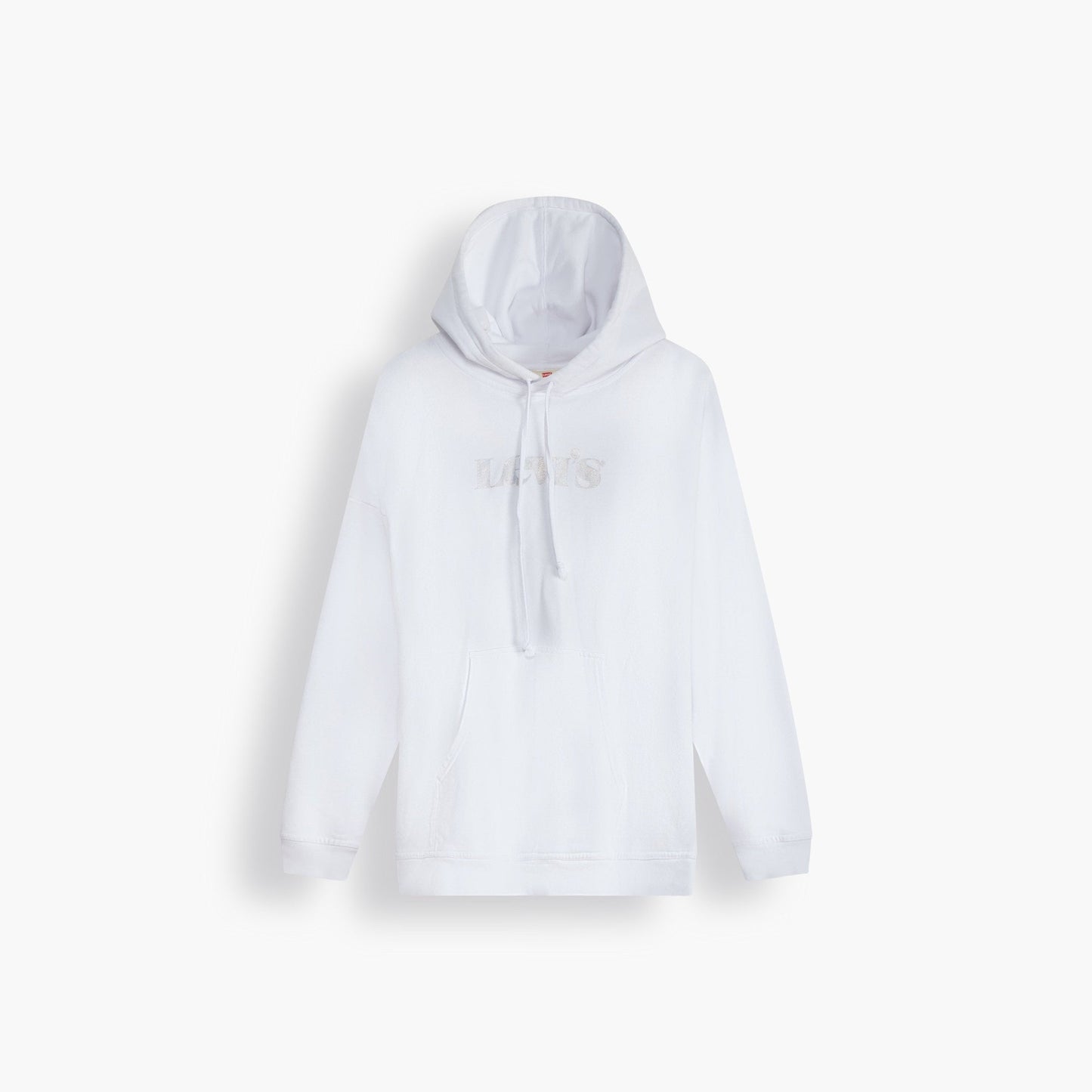 彩色Levi's® Logo 印字寬鬆連帽抽繩衛衣 | 女裝