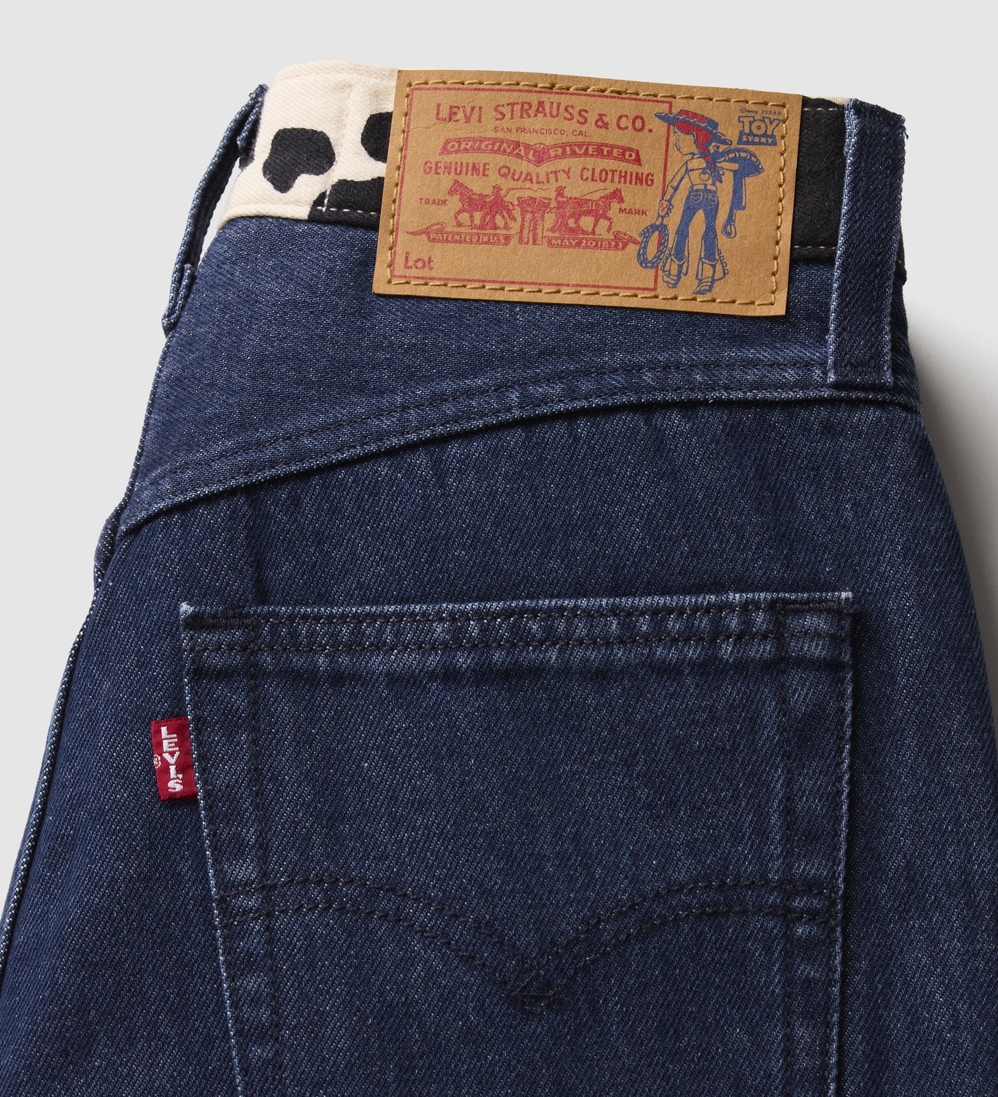 levi's® x toy story women's ribcage bell jeans 0034I00002332 Dark Indigo – Levi's Hong Kong