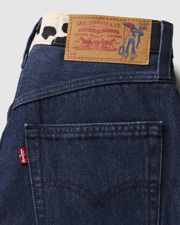 levi's® x toy story 女士肋骨喇叭牛仔褲 | 女裝 0034I00002432 Dark Indigo  – Levi's 香港