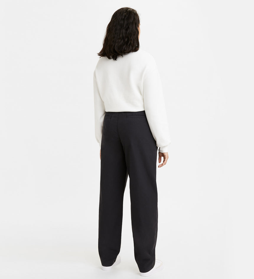 levi's® 黑色上闊下窄高腰鬆身休閒褲 | 女裝 3631700012428 Soft Structure Caviar – Levi's 香港
