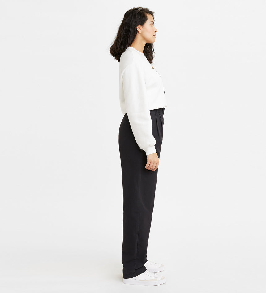 levi's® 黑色上闊下窄高腰鬆身休閒褲 | 女裝 3631700012428 Soft Structure Caviar – Levi's 香港