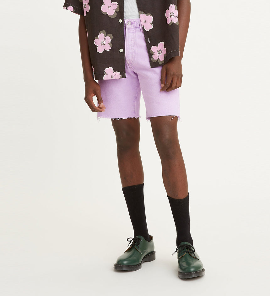 levi's® 男士 501® 原創牛仔短褲 365120161329 LILAC NTRLS M SHORT – Levi's 香港