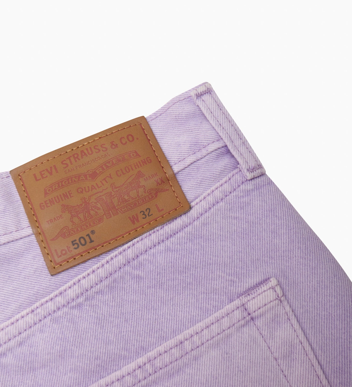 levi's® 男士 501® 原創牛仔短褲 365120161329 LILAC NTRLS M SHORT – Levi's 香港