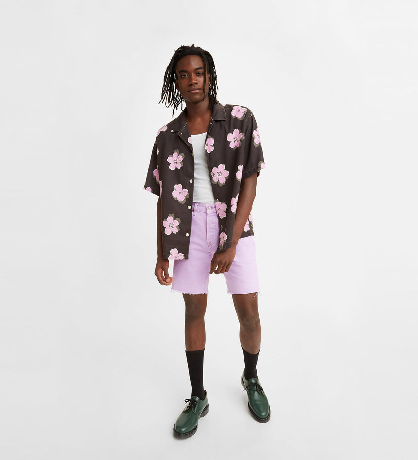 levi's® 男士 501® 原創牛仔短褲 365120161329 LILAC NTRLS M SHORT – Levi's 香港