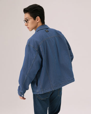  levi's® cool tech hooded type ii trucker 連帽牛仔外套 | 男裝 006PC0000S- Indigo  – Levi's 香港