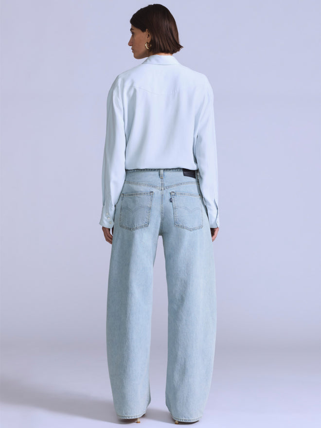 levi's® blue tab™ women's drop barrel jeans 003J400032429 Light Indigo  – Levi's Hong Kong