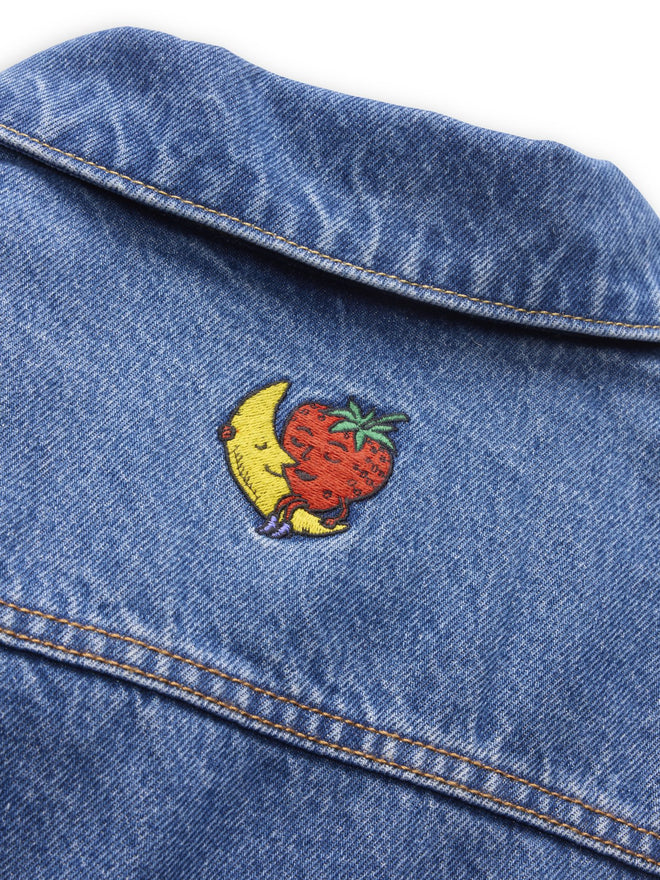 levi’s® x sky high farm goods trucker 外套 005RH0000S- Blue  – Levi's 香港