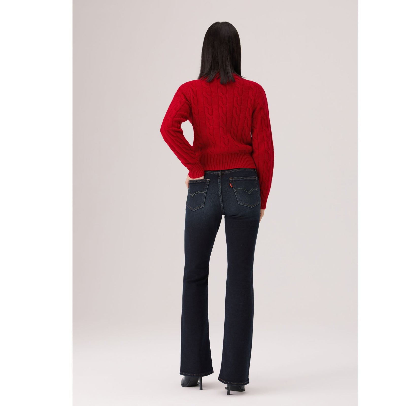 levi's® 726™ 高腰喇叭牛仔褲 | 女裝 A341001932530 Indigo – Levi's 香港