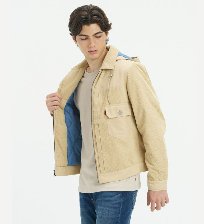 levi's® men's cotton jacket 004YS0000S- Beige – Levi's Hong Kong