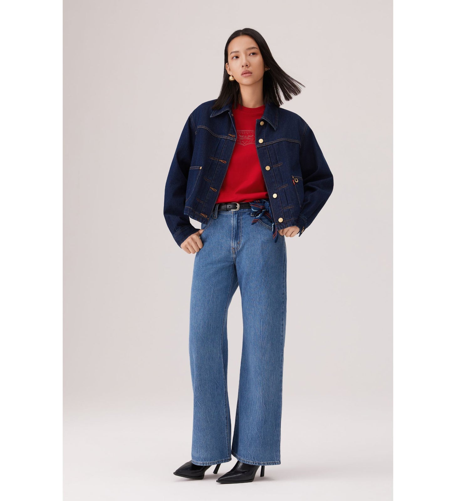 levi's® women's cny type i trucker jacket 006R60000L- Multicolor – Levi's Hong Kong